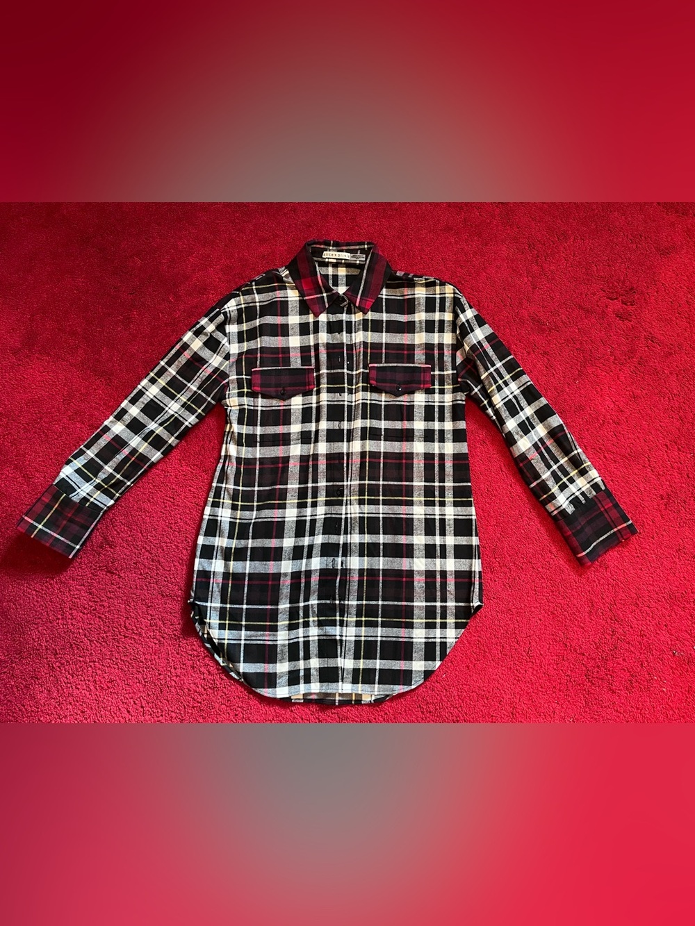 Alice + Olivia Dimitra Oversized Shacket